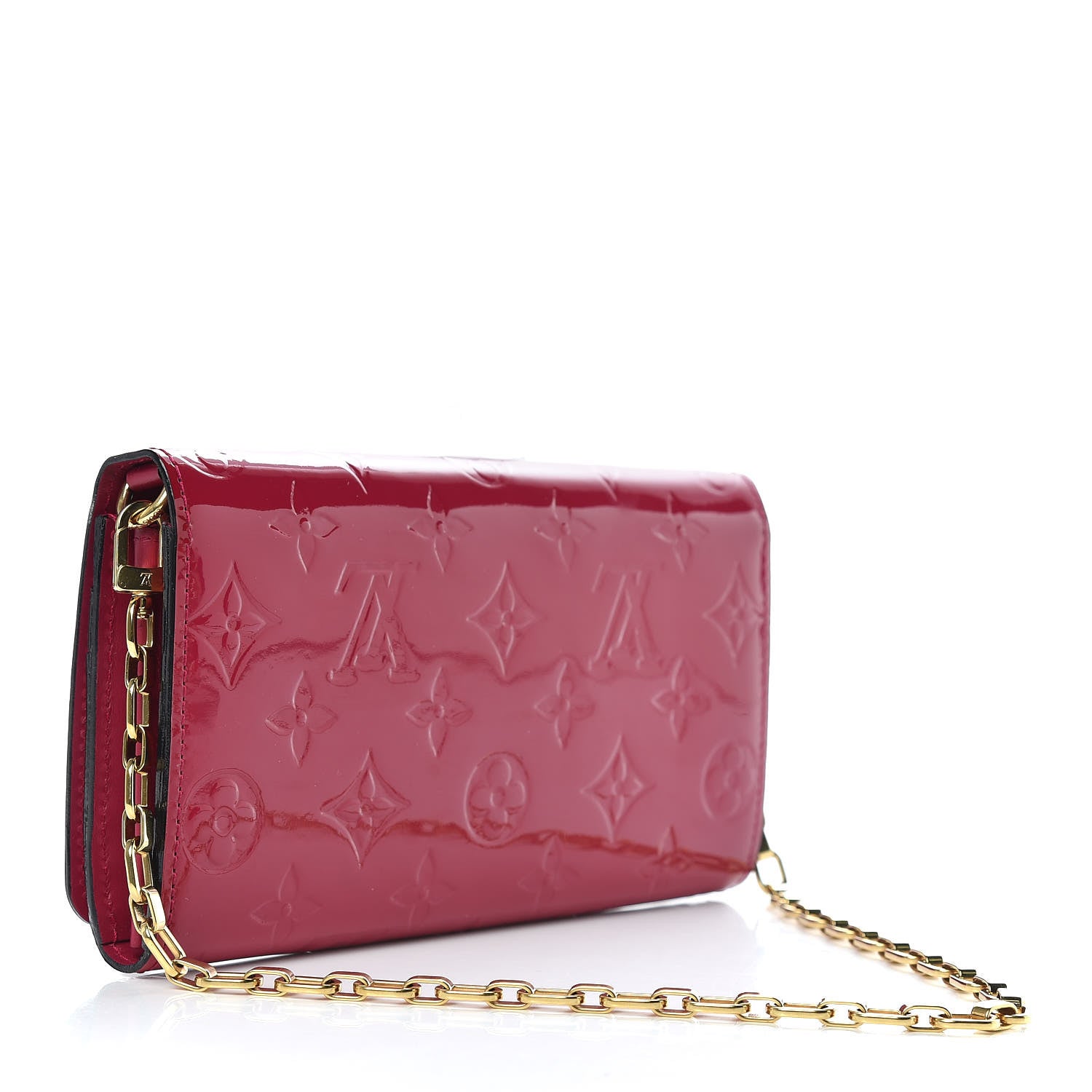 Louis Vuitton Vernis Chaine Wallet Rose Indien 3 of 10