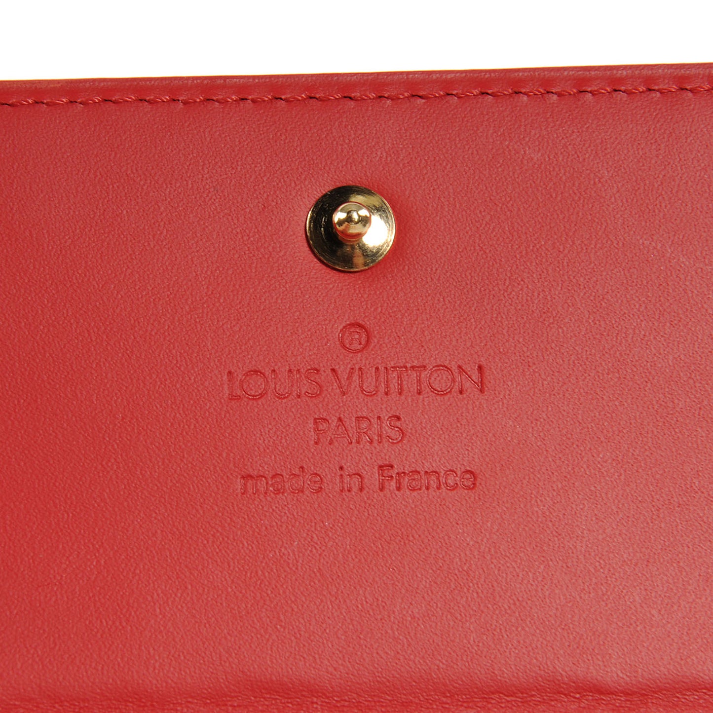 Vernis Elise Wallet Rouge