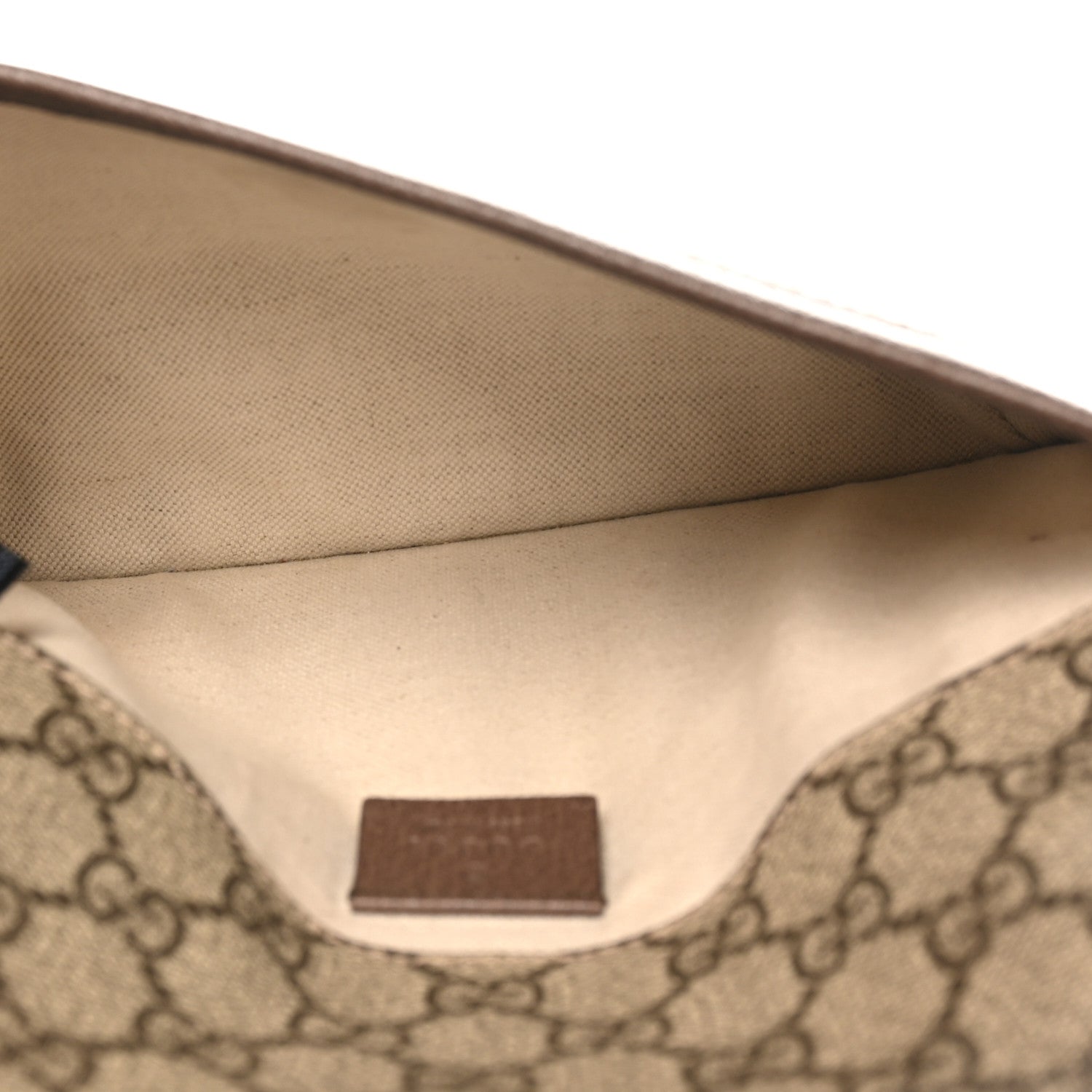 Gucci GG Supreme Monogram Neo Vintage Web Belt Bag Brown 5 of 11