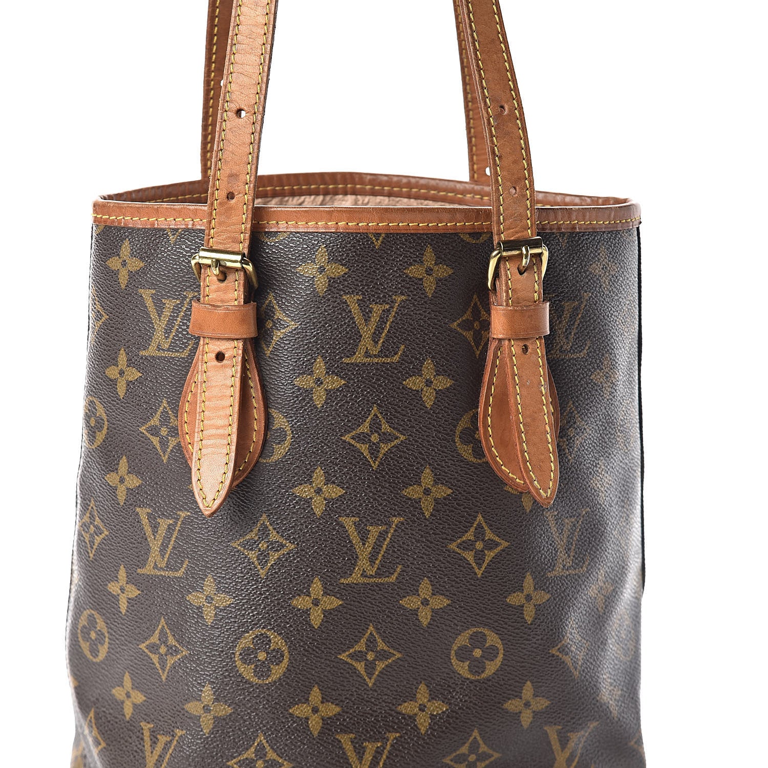 Louis Vuitton Monogram Petit Bucket 23 8 of 16
