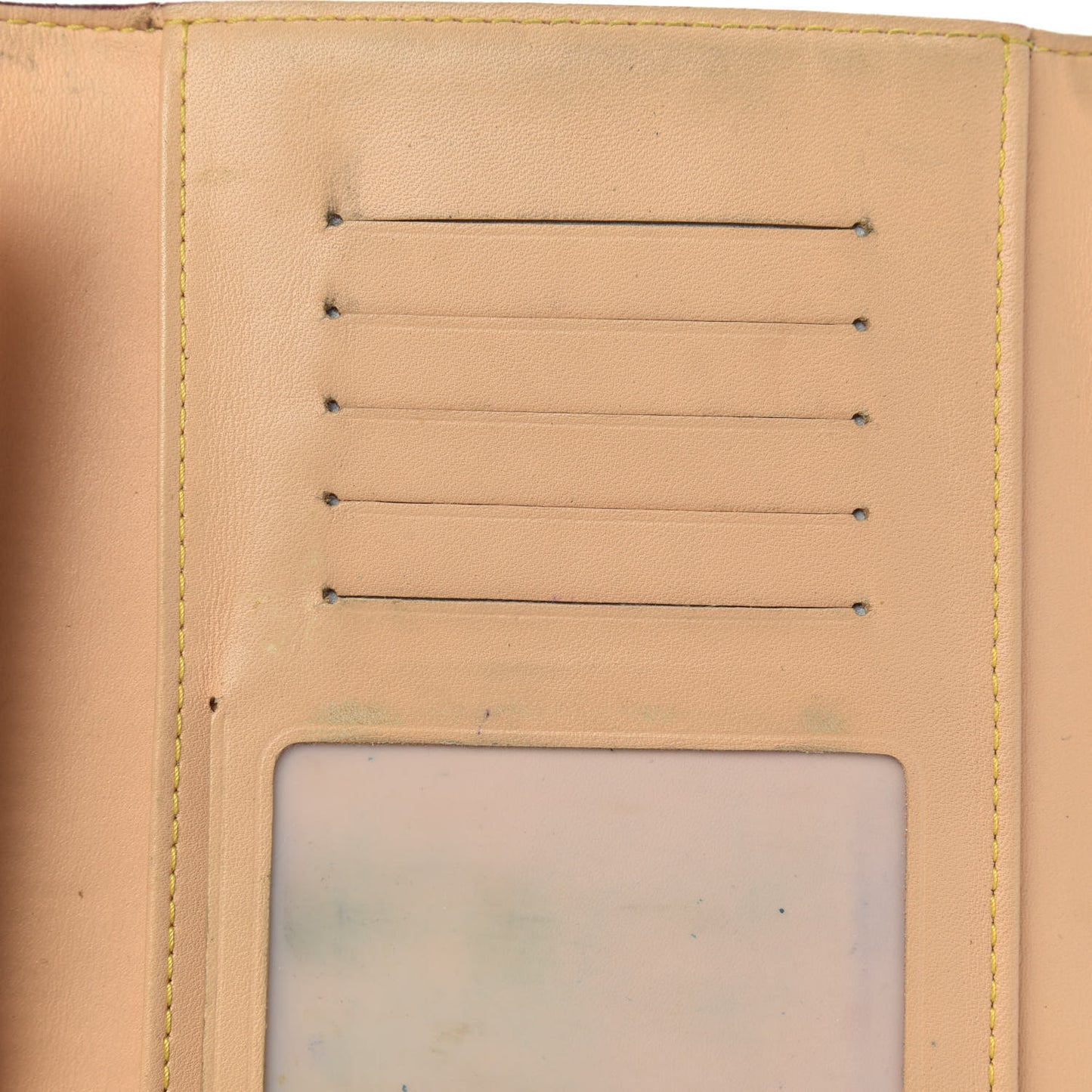 Monogram Multicolor Eugenie Wallet White