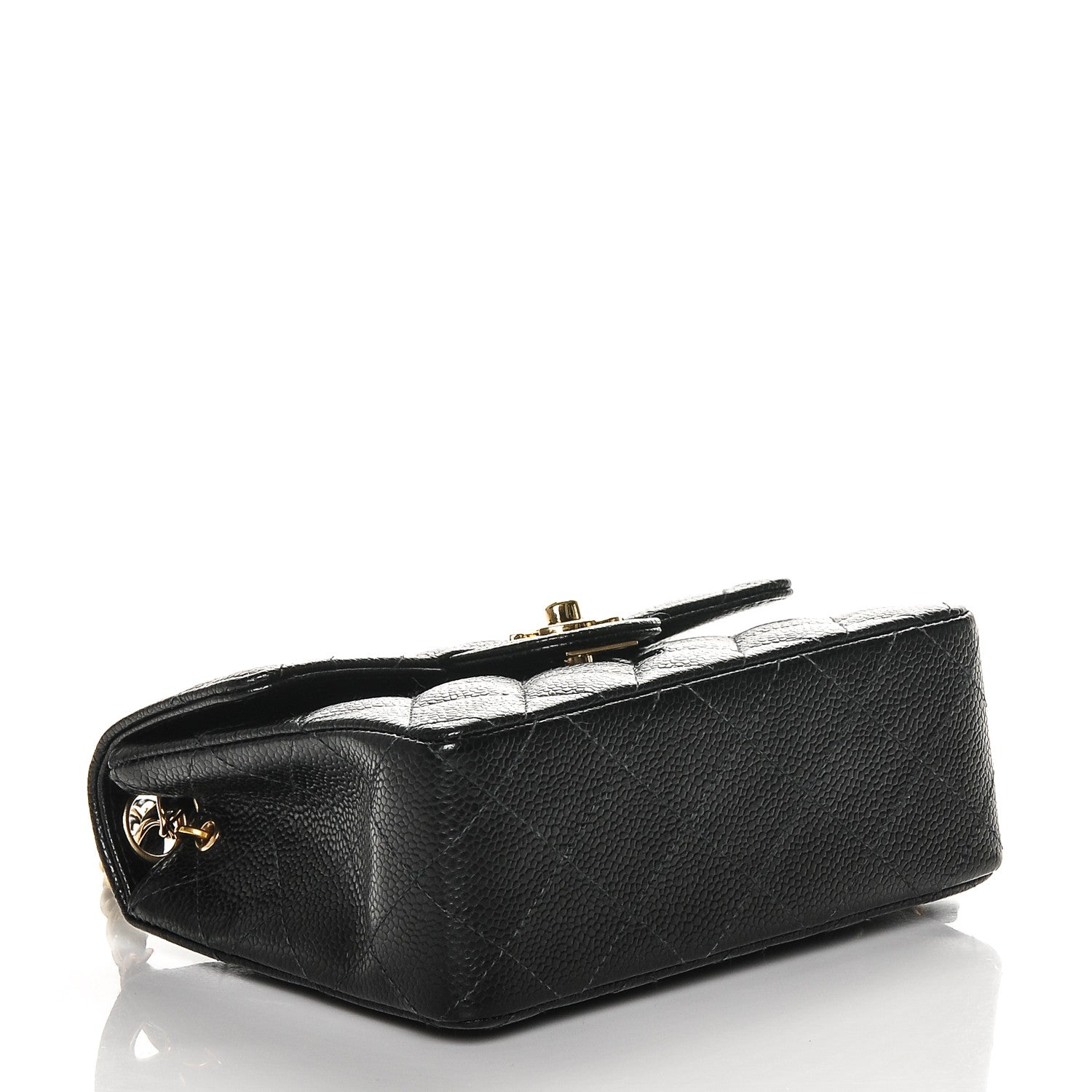 Chanel Caviar Quilted Mini Square Flap Black 4 of 7