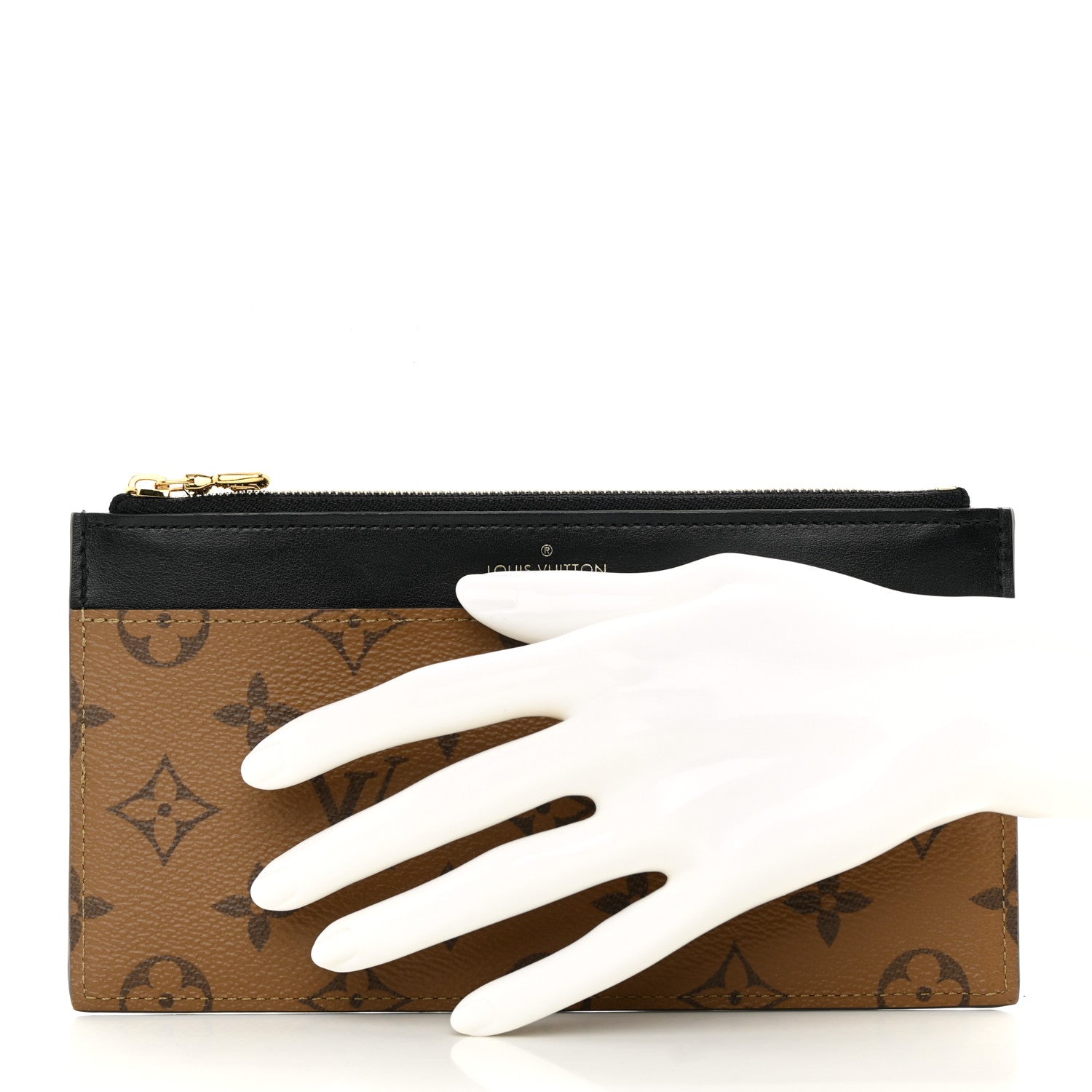 Louis Vuitton Reverse Monogram Slim Purse 2 of 7