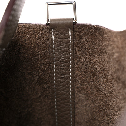 Hermes Taurillon Clemence Picotin Lock 18 PM Etoupe 7 of 10