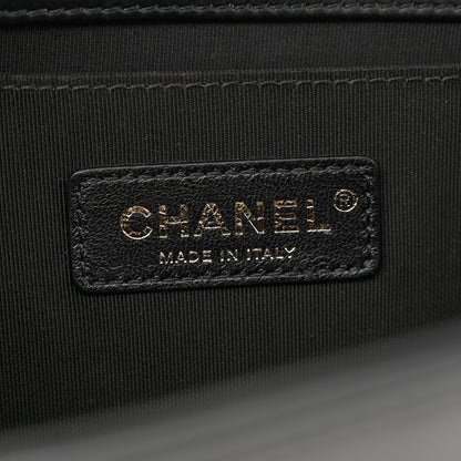 Chanel Calfskin Quilted Medium Boy Flap Black 6 of 14