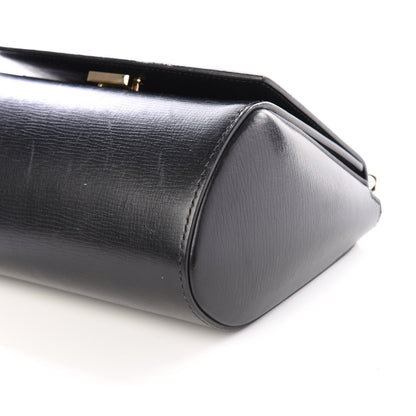 Givenchy Textured Calfskin Mini Pandora Box Chain Crossbody Bag Black 6 of 9