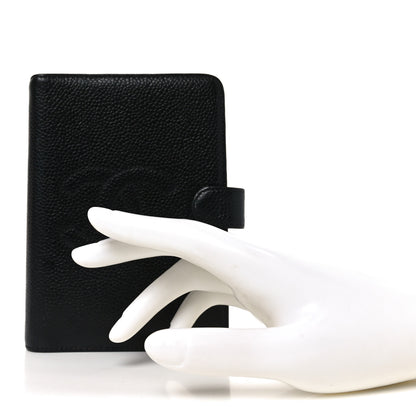 Chanel Caviar Timeless CC Ring Agenda Planner Black 2 of 8