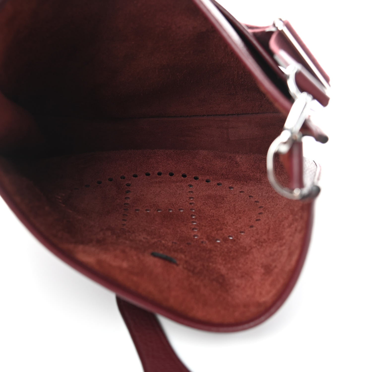 Hermes Taurillon Clemence Evelyne III GM Bordeaux 5 of 10