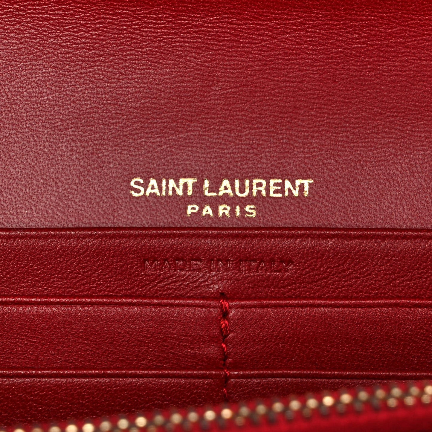 Patent Calfskin Matelasse Monogram Large Vicky Continental Wallet Rouge Eros