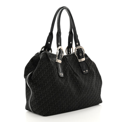 Christian Dior Canvas Trotter Tote Black 3 of 15