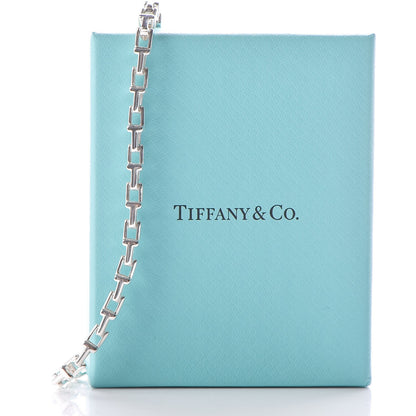 Tiffany Sterling Silver T Chain Necklace 7 of 7