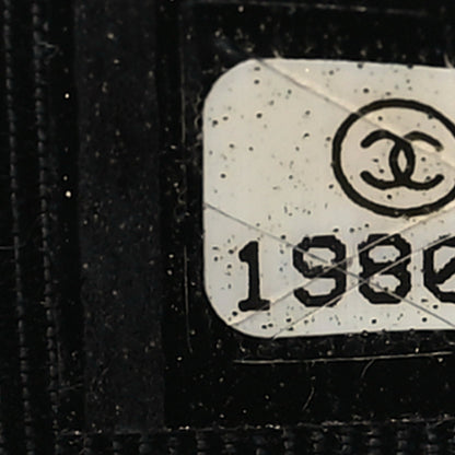 Chanel Lambskin Quilted Wallet On Chain WOC Black 8 of 11