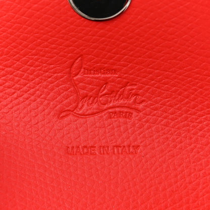 Christian Louboutin Calfskin Spiked Mini Explorafunk Keyring Bag Black 6 of 10