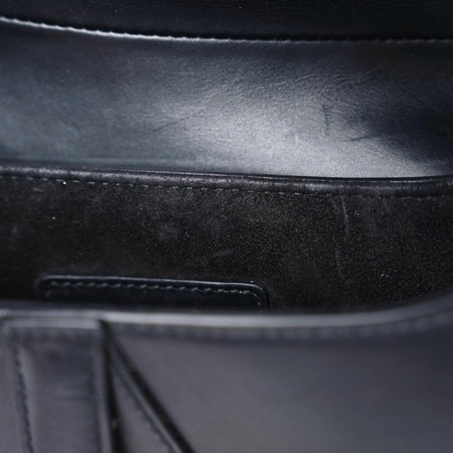 Christian Dior Calfskin Mini Saddle Bag Black 13 of 17