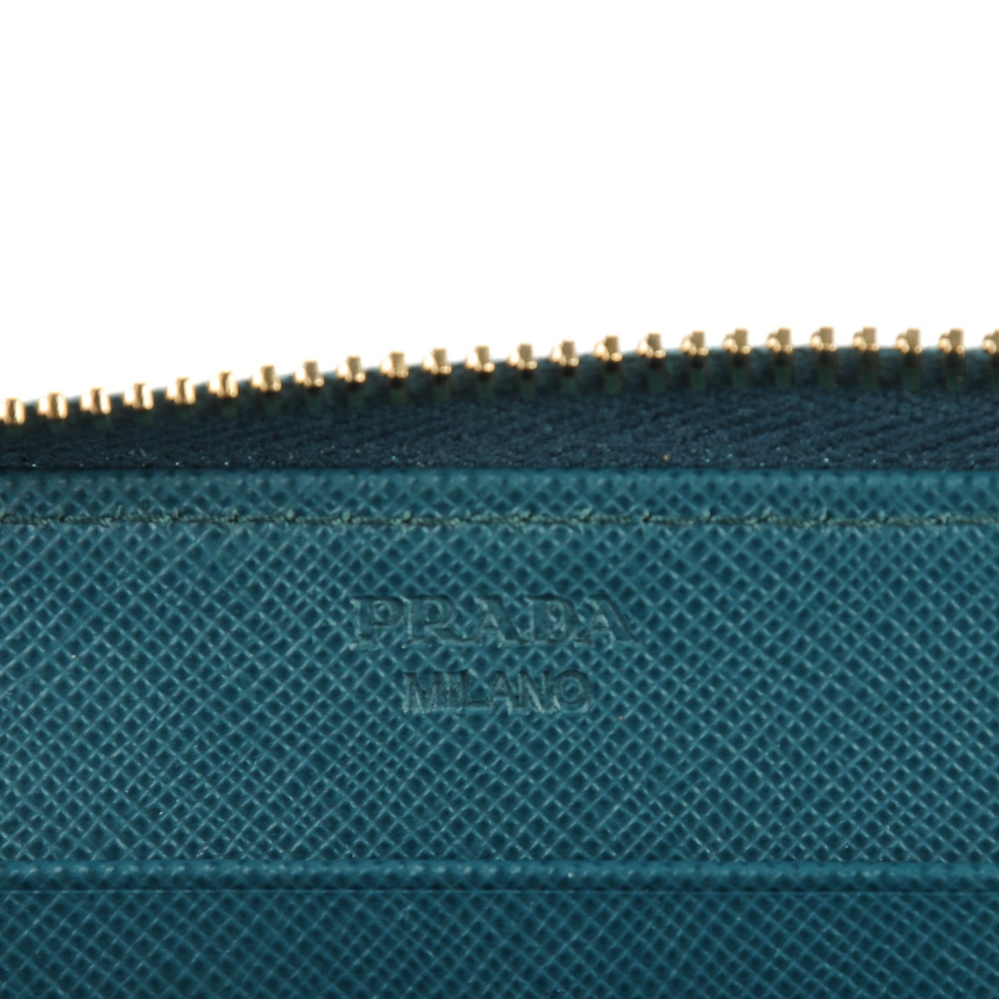 Saffiano Metal Zip Around Wallet Ottanio