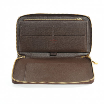 Louis Vuitton Damier Ebene Zippy Organizer Wallet 5 of 7
