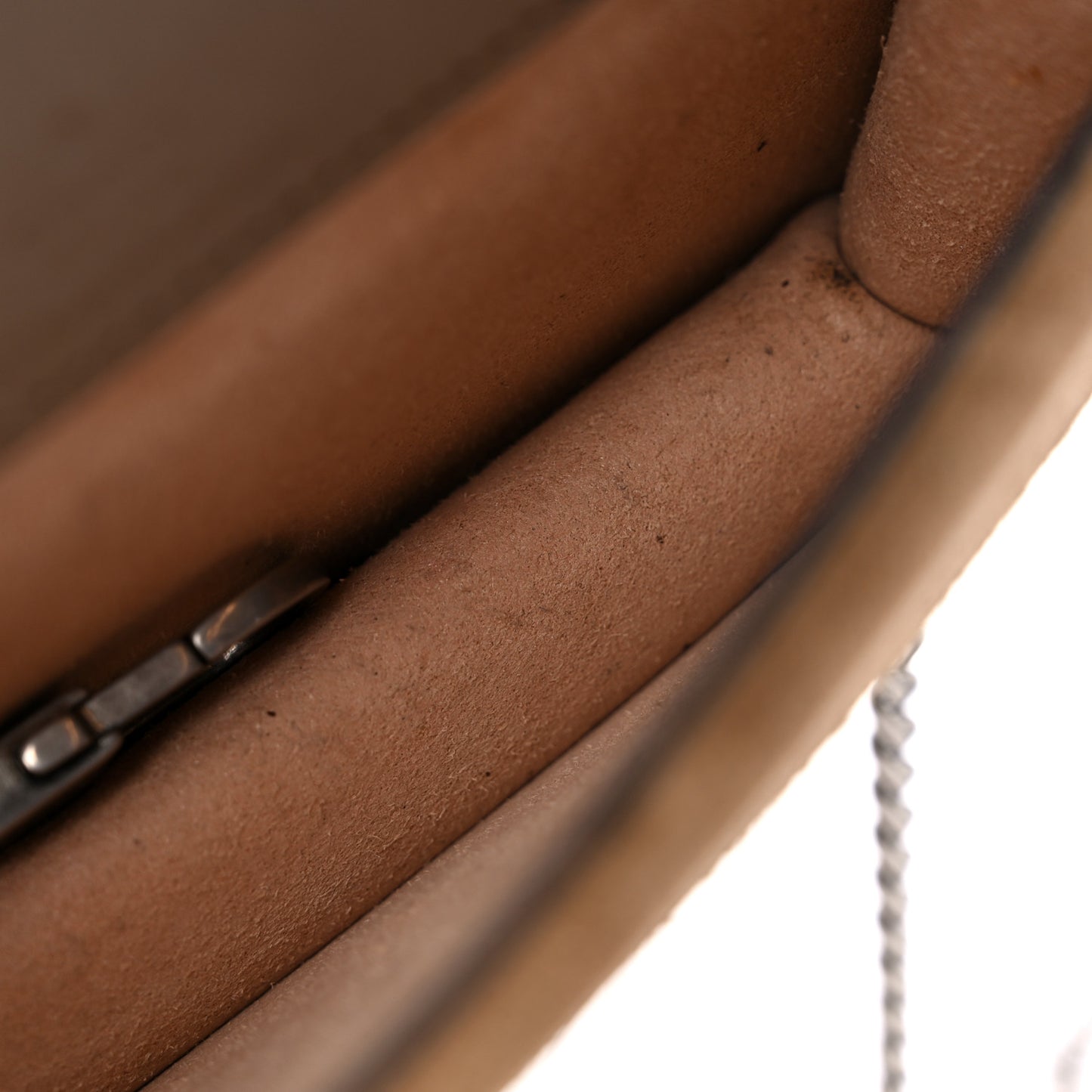 GG Supreme Monogram Super Mini Dionysus Shoulder Bag Taupe