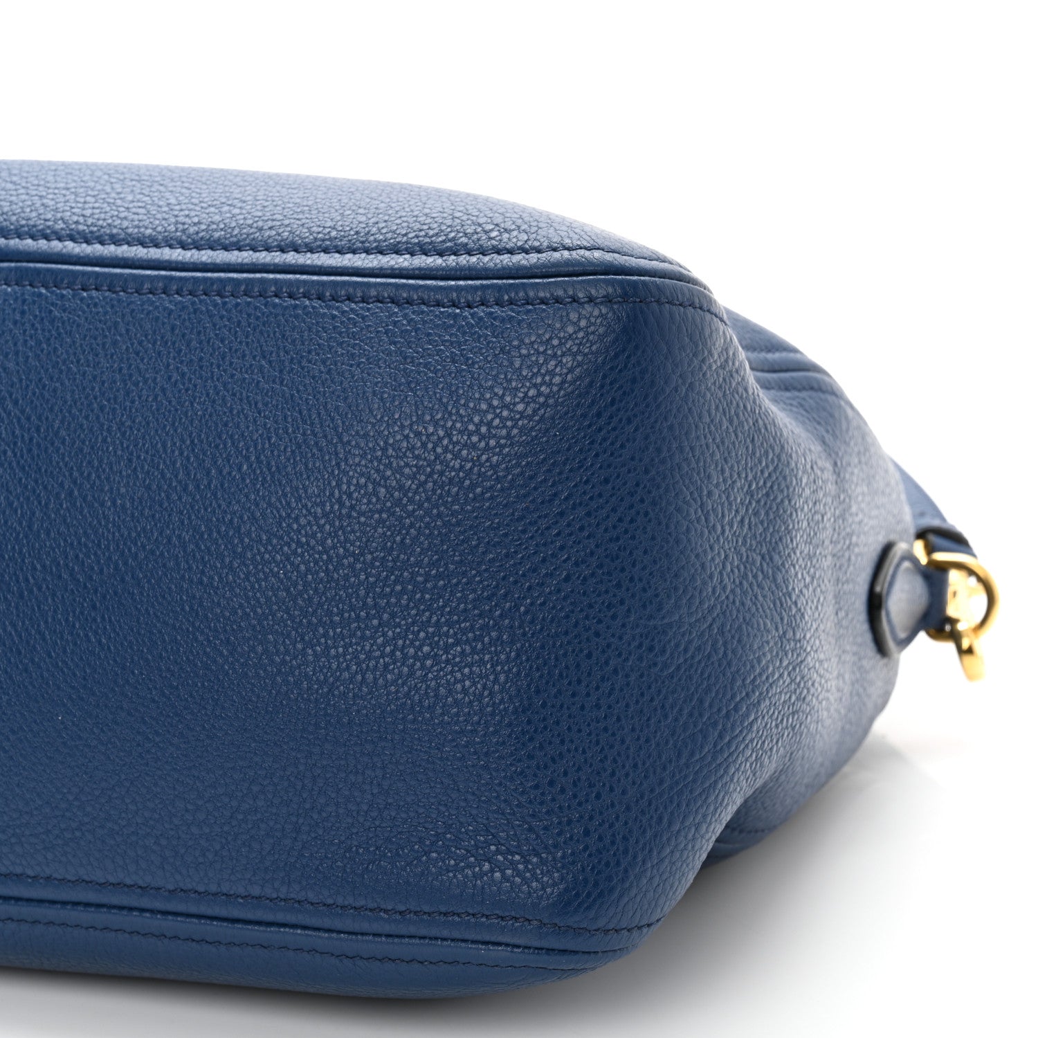 Prada Vitello Phenix Bauletto Bluette 10 of 12