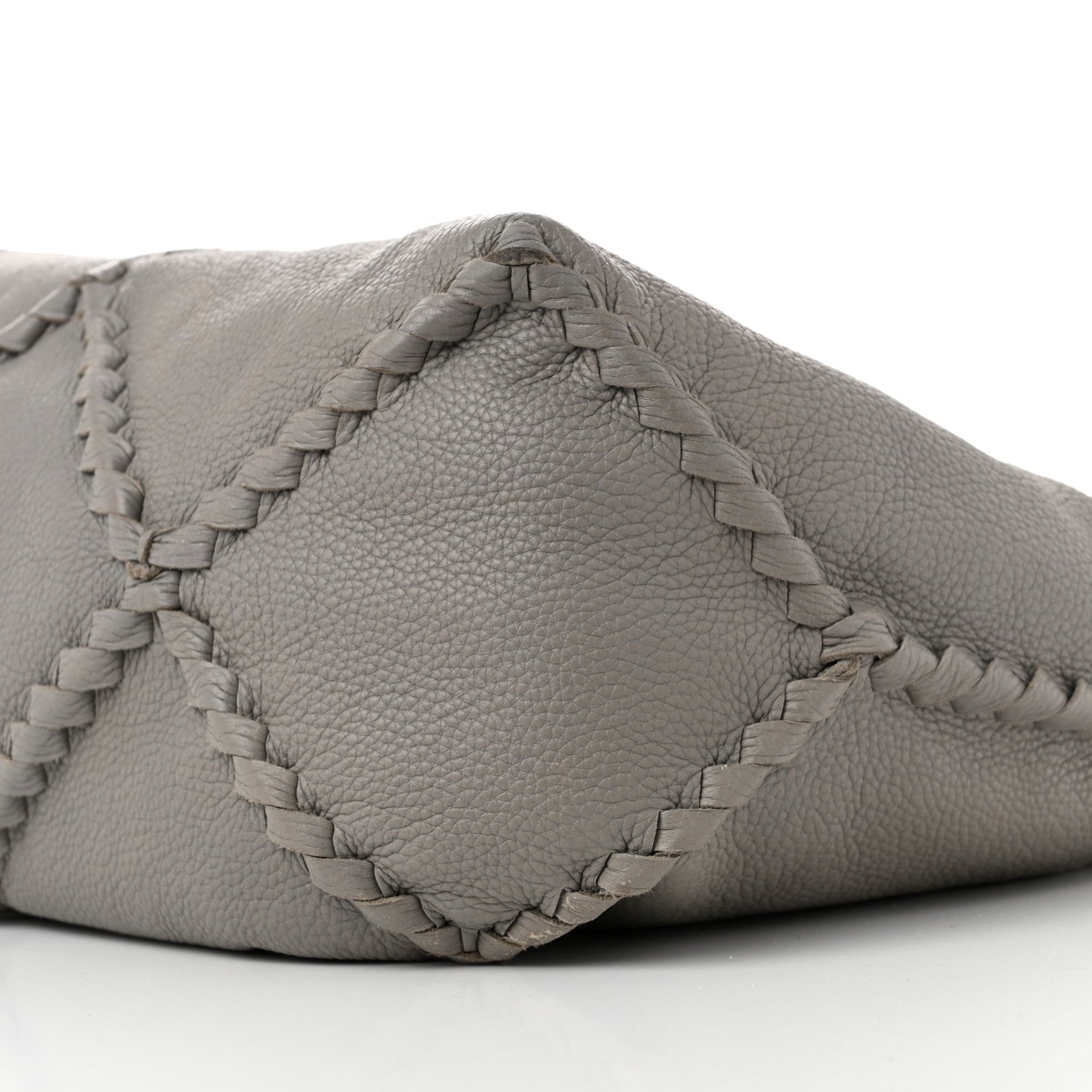 Bottega Veneta Cervo Lavato Deerskin Hobo Light Grey 10 of 13