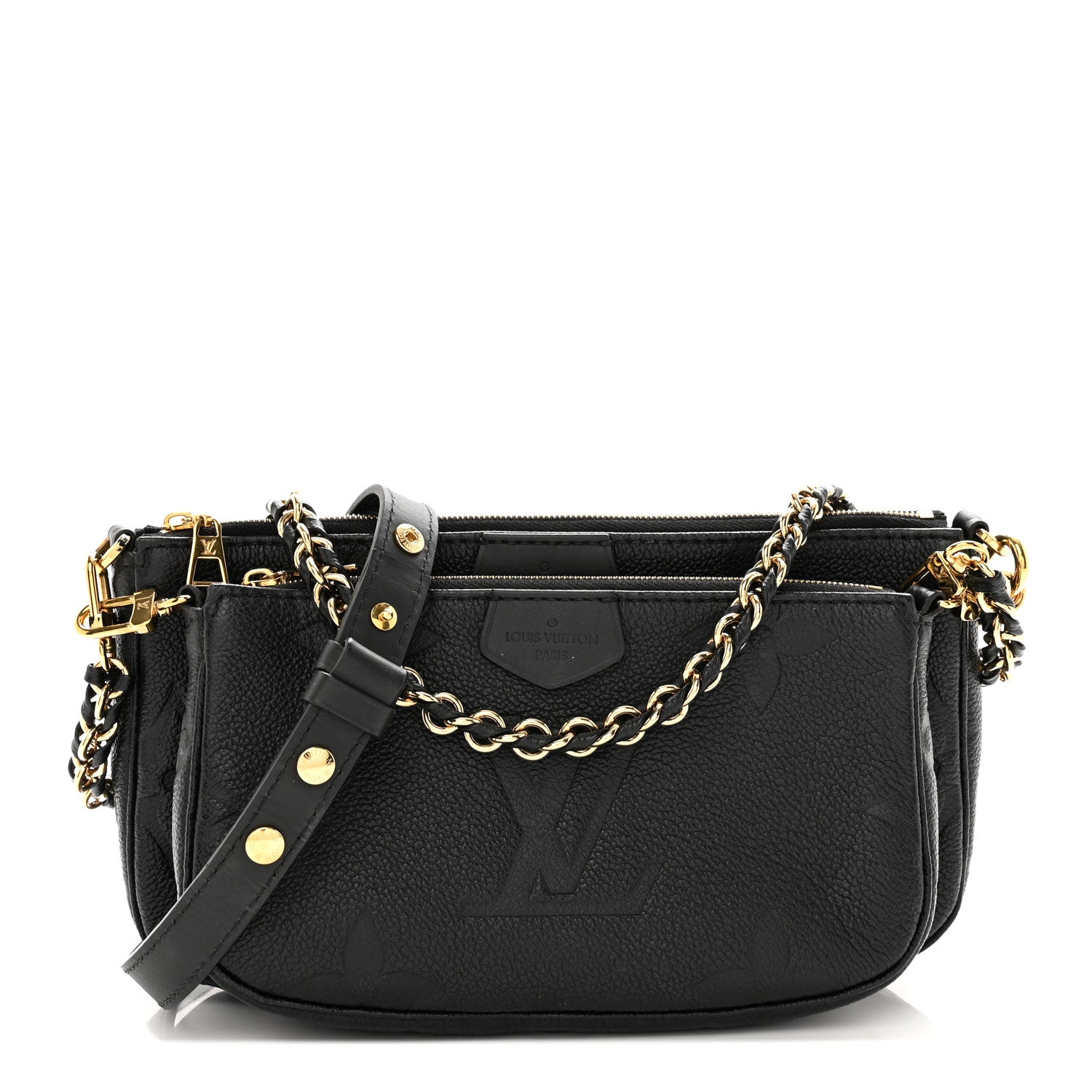 Louis Vuitton Empreinte Monogram Giant Multi Pochette Accessories Black 1 of 11