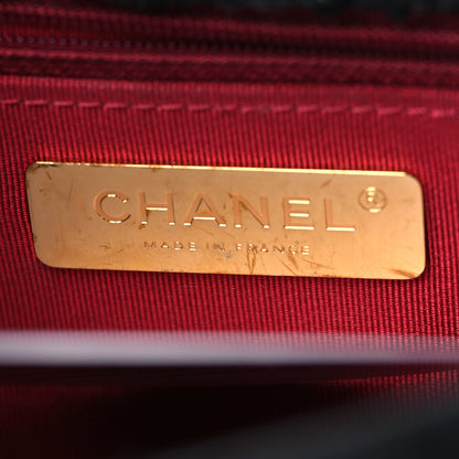 Chanel Tweed Quilted Medium Chanel 19 Flap Black 6 of 9