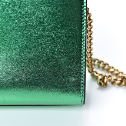 Saint Laurent Nappa Silk Small Classic Monogram Kate Satchel Jasmine Green 9 of 18