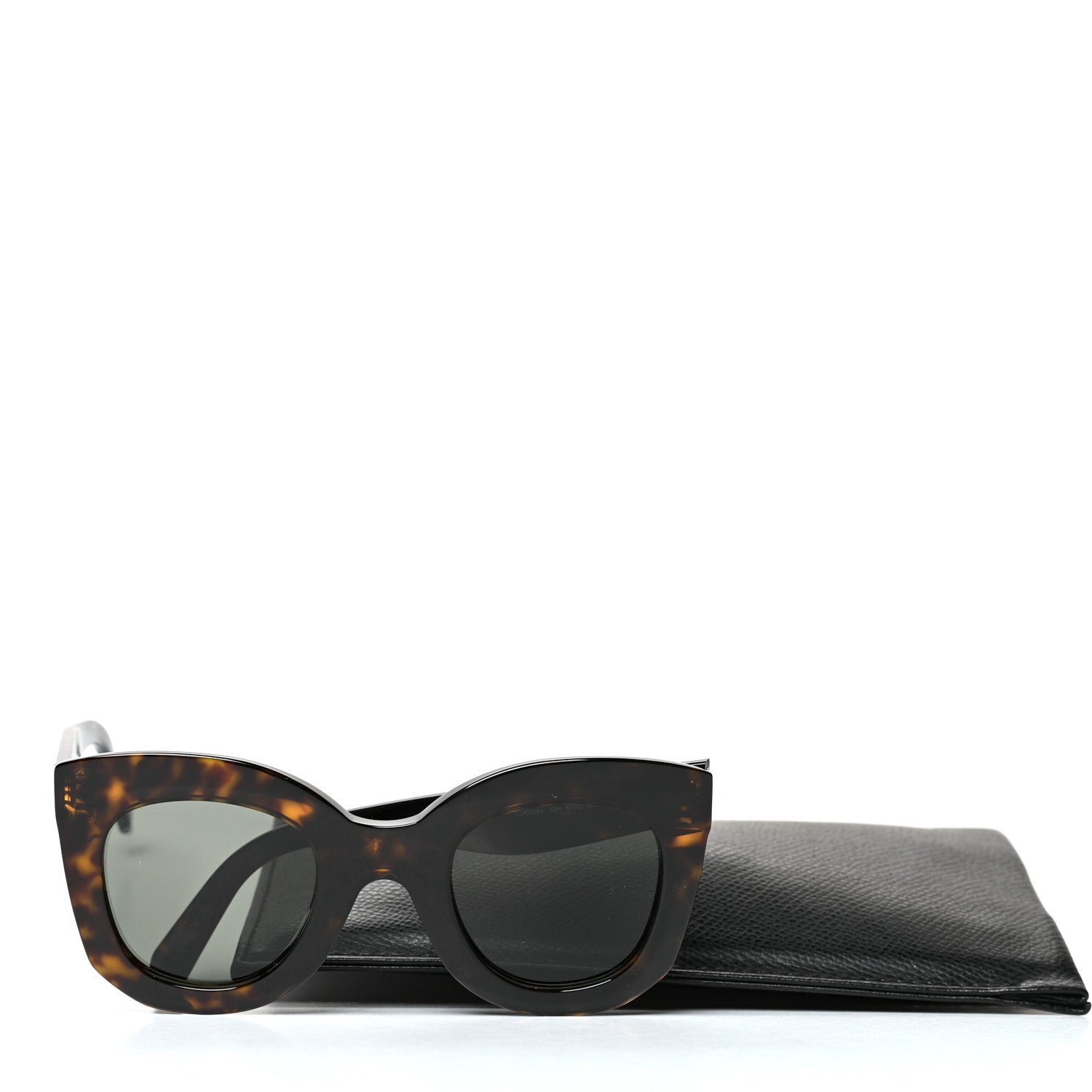 Celine Acetate Butterfly Sunglasses CL4005IN Dark Havana 7 of 7