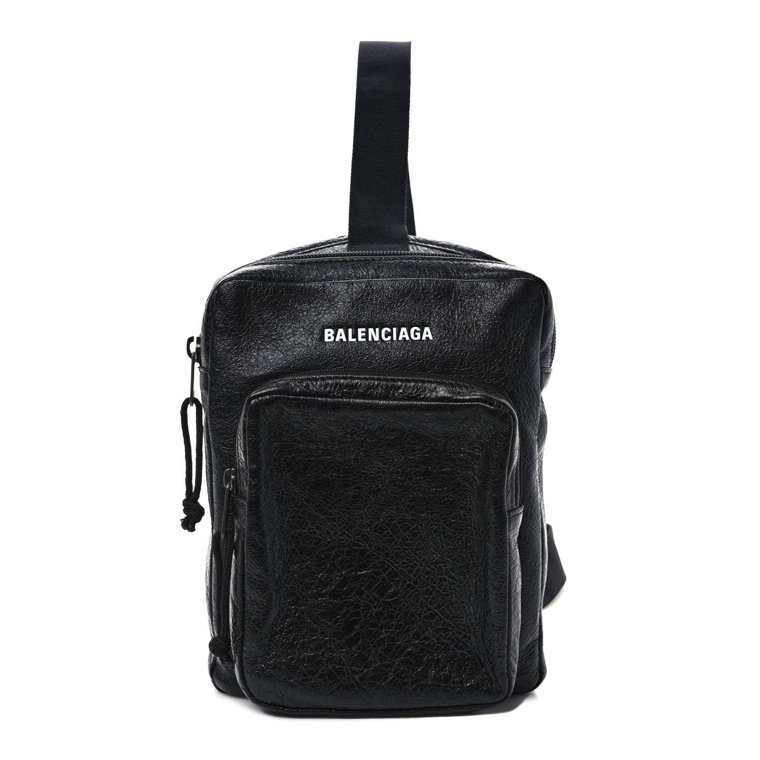 Balenciaga Agneau Explorer Crossbody Black 1 of 9