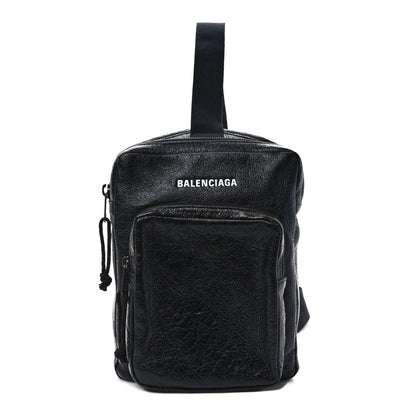 Balenciaga Agneau Explorer Crossbody Black 1 of 9