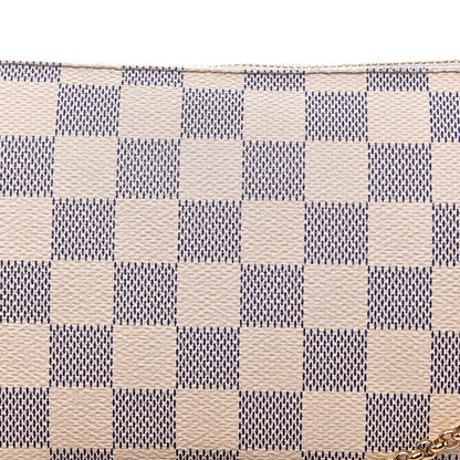 Louis Vuitton Damier Azur Eva Clutch 12 of 15