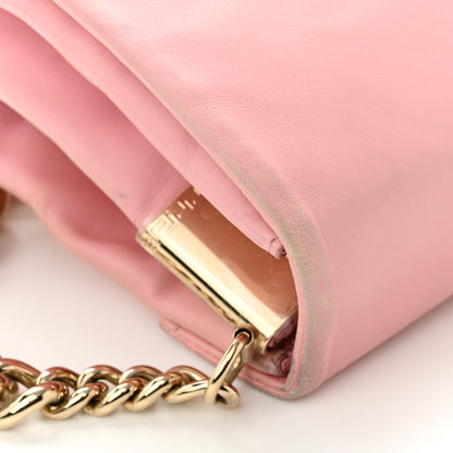 Versace Nappa Palazzo Sultan Shoulder Bag Pink 9 of 10