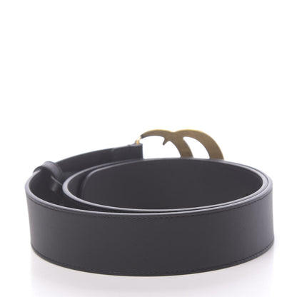 Gucci Calfskin Double G 40mm Belt 85 34 Black 2 of 6
