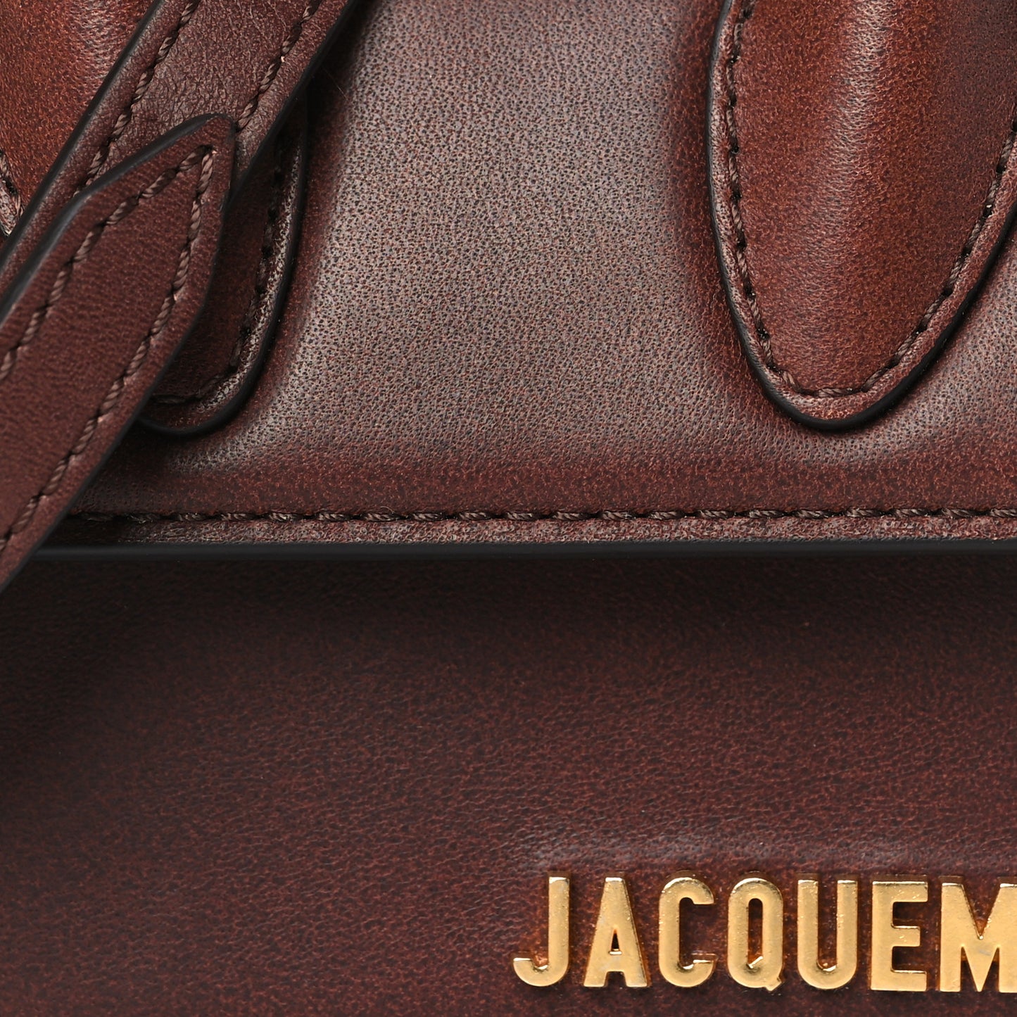 Smooth Calfskin Le Chiquito Dark Brown