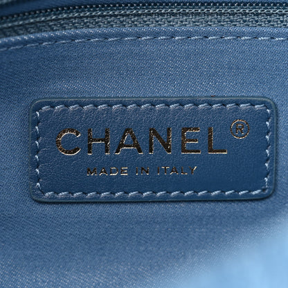 Chanel Denim Quilted Mini Denim Mood Rectangular Flap Blue Multicolor 6 of 10