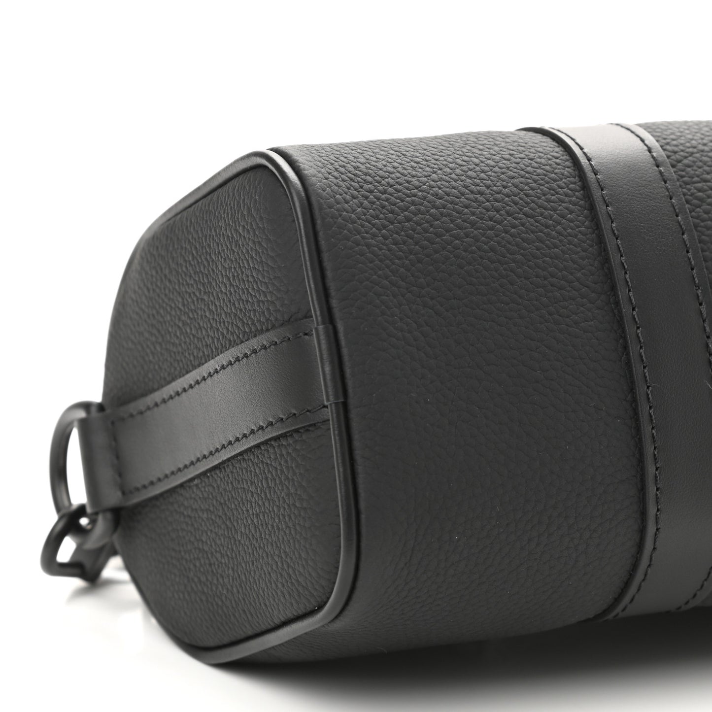 Grained Calfskin Aerogram Keepall XS Black