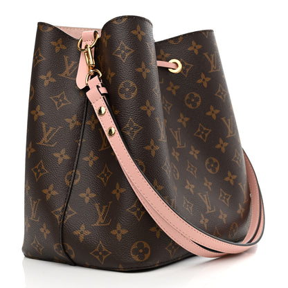 Louis Vuitton Monogram Neonoe MM Rose Poudre 3 of 9