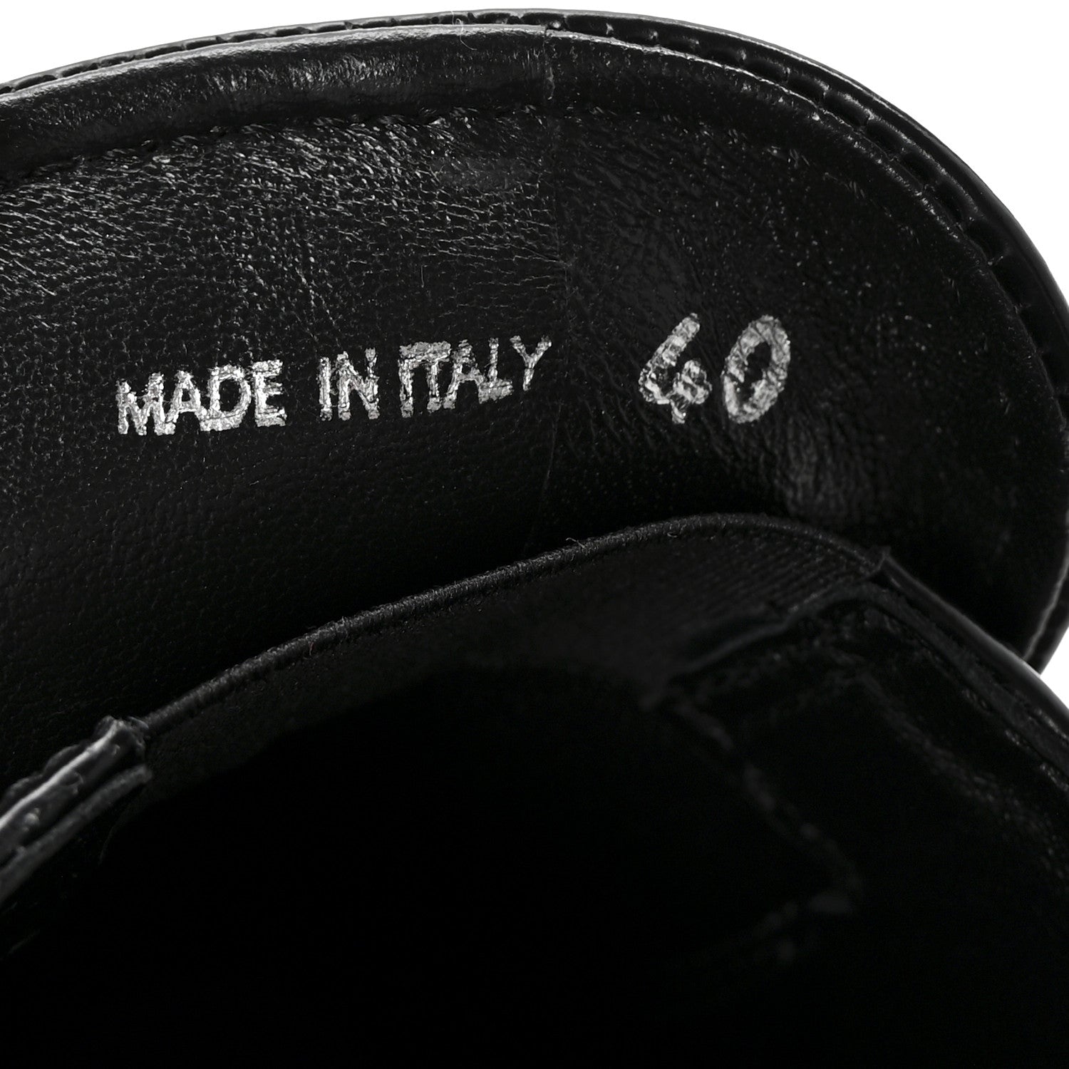 Prada Spazzolato Metal Triangle Logo 20mm Loafers 40 Black 9 of 9