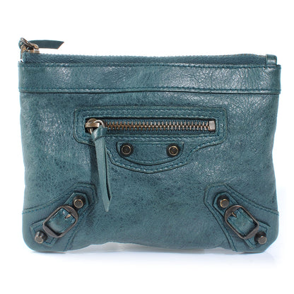 Balenciaga Agneau Porte-Monnaie Coin Purse Vert Menthe 1 of 8