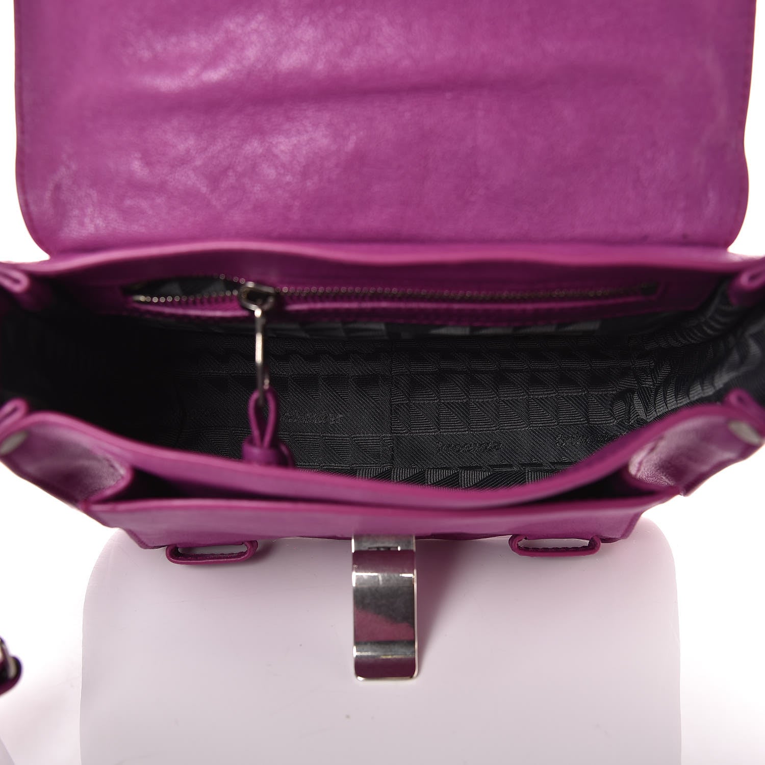Proenza Schouler Lambskin PS1 Mini Pouch Messenger Bag Orchid 5 of 10
