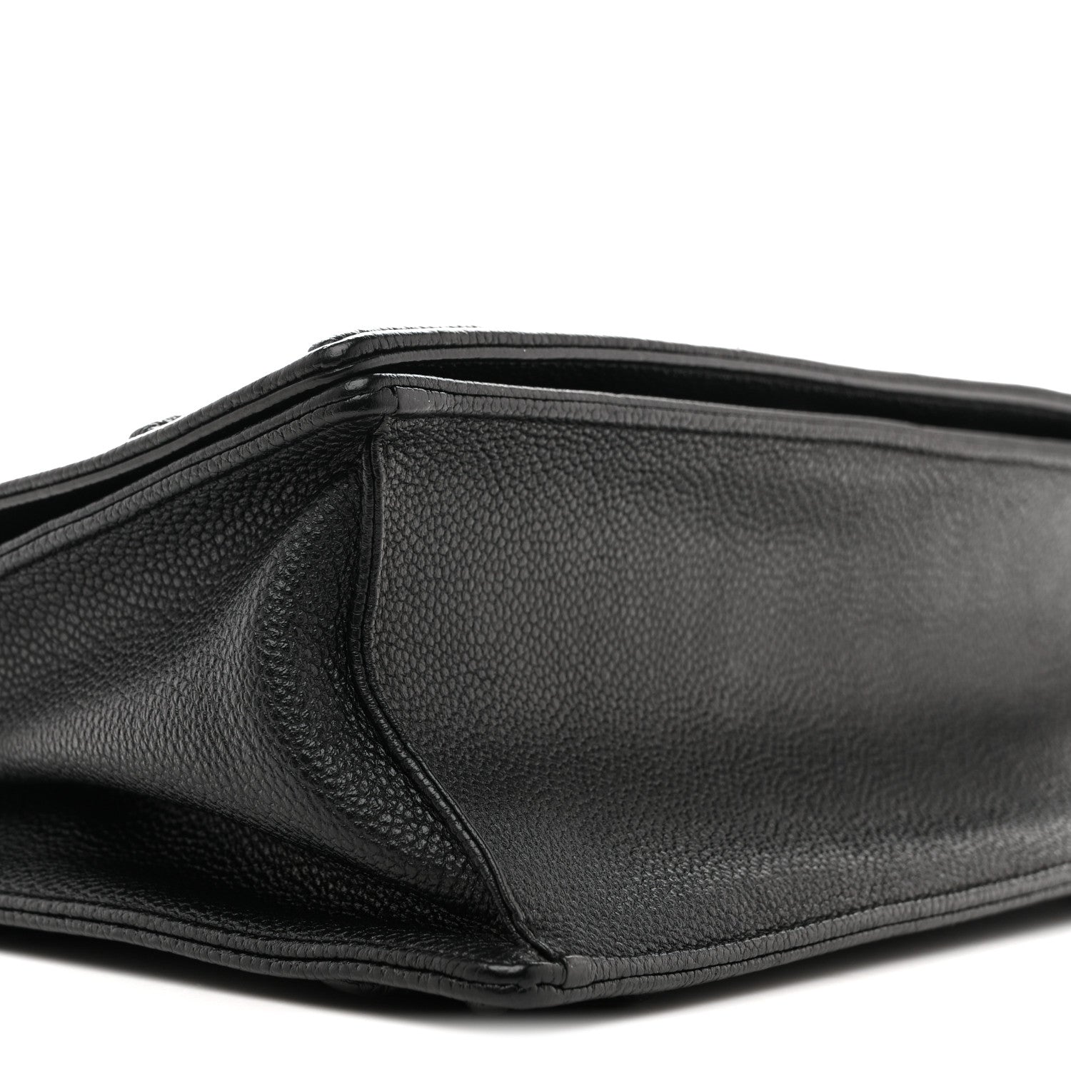 Christian Dior Grained Calfskin Medium Diorama Flap Bag Black 9 of 11