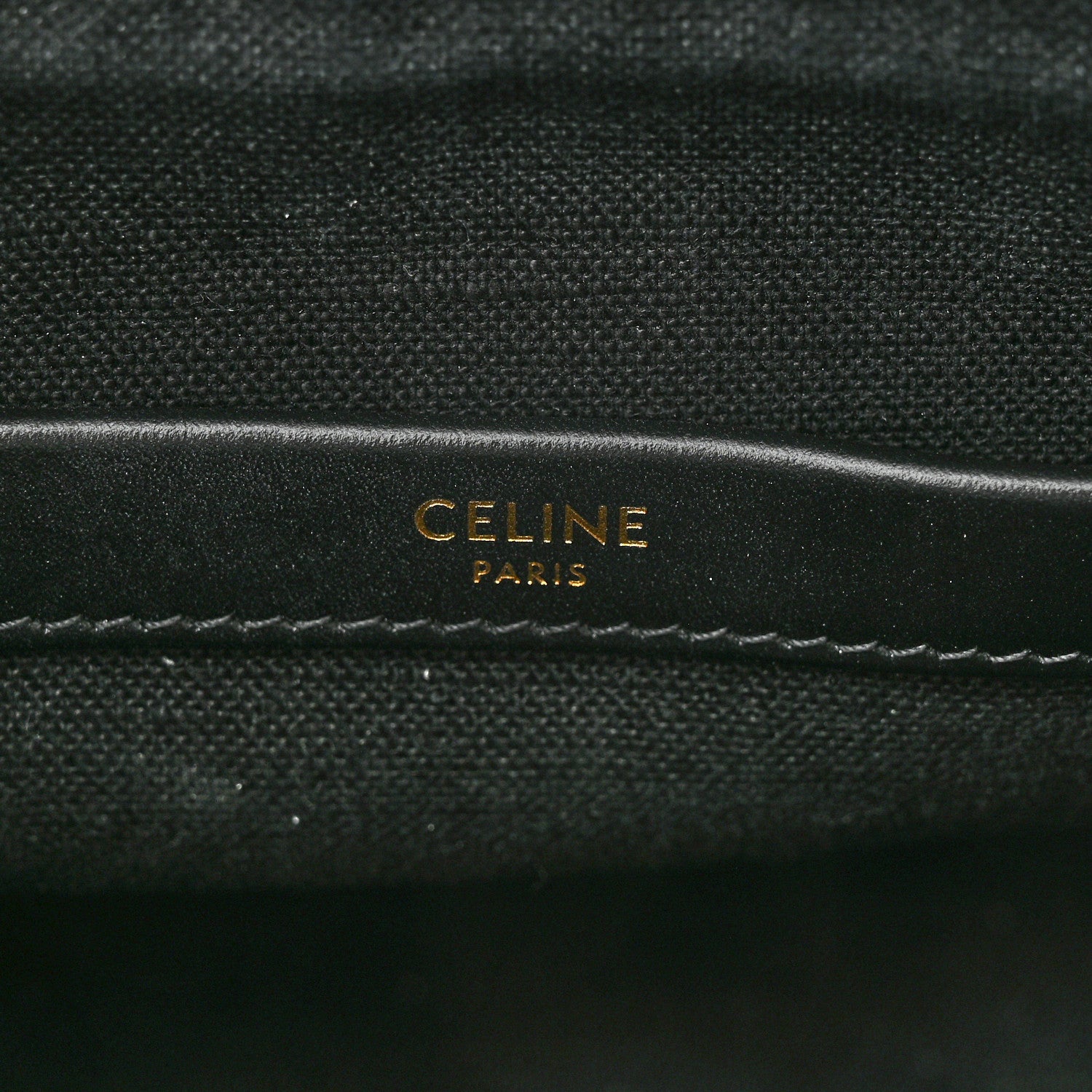 Celine Stripe Triomphe Small Cabas Beige Black 6 of 9