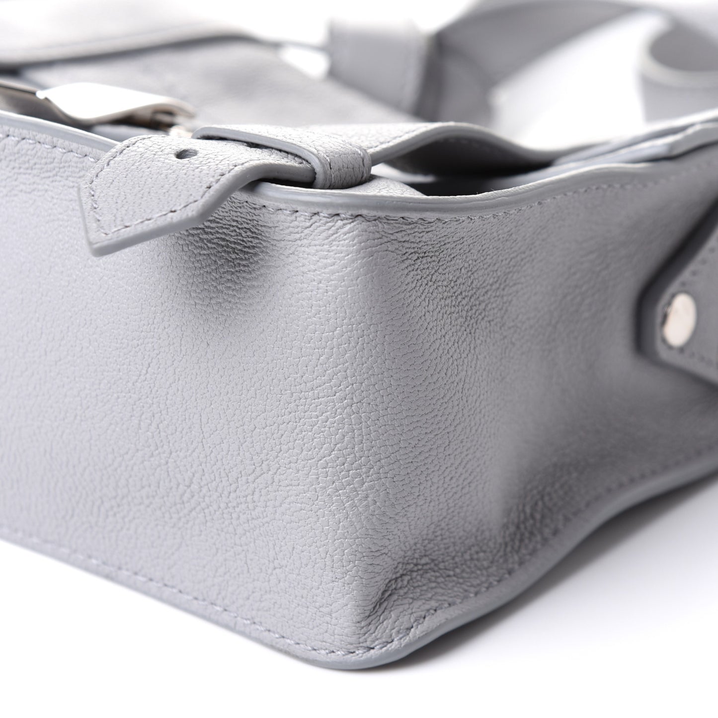 Lambskin PS1 Mini Crossbody Dove Grey