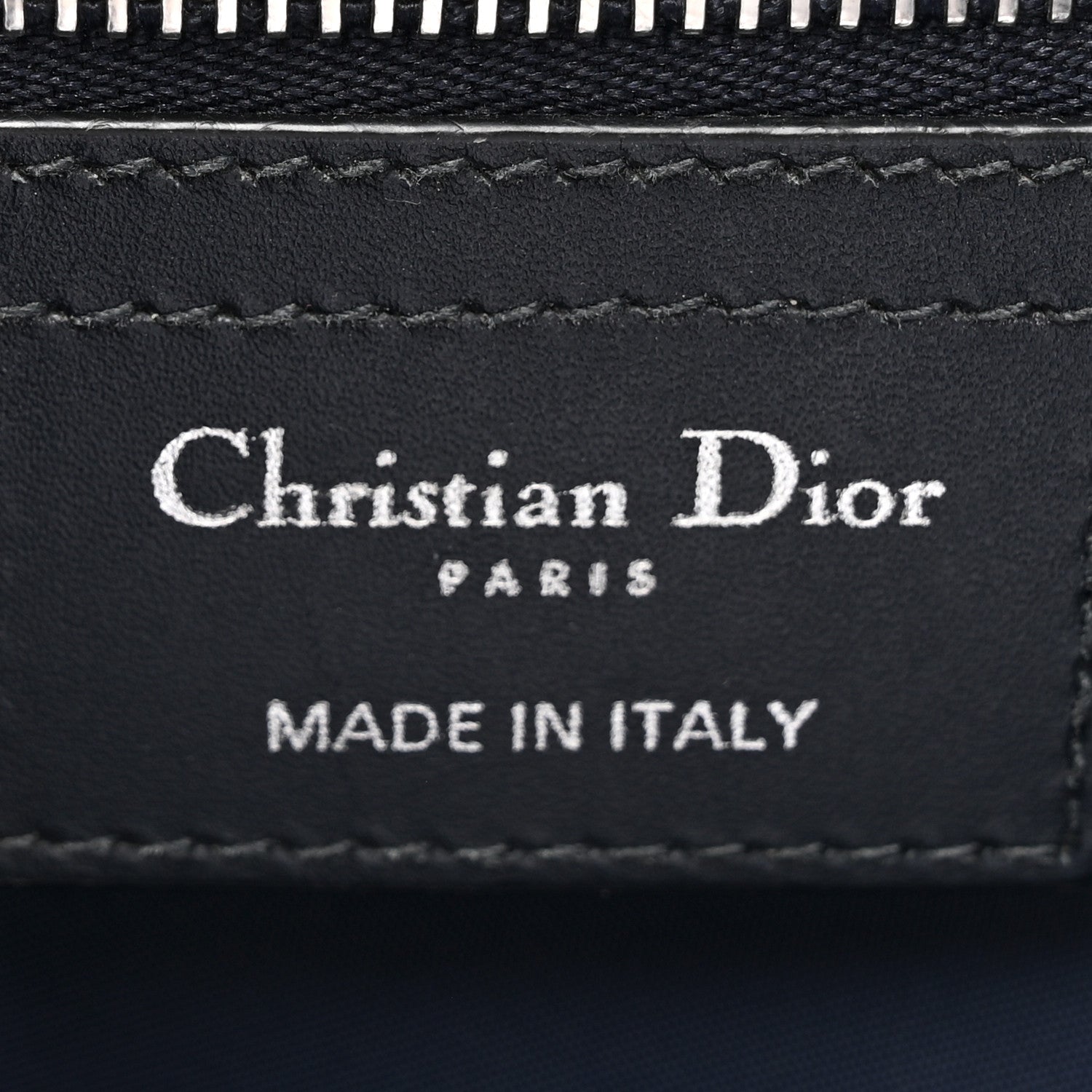 Christian Dior Smooth Calfskin Oblique Calfskin Kid's Messenger Navy Blue 6 of 15