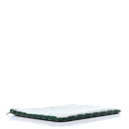 Goyard Goyardine Senat Pochette MM Green 4 of 6