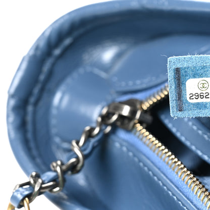 Chanel Denim Calfskin Small Gabrielle Hobo Blue 7 of 10
