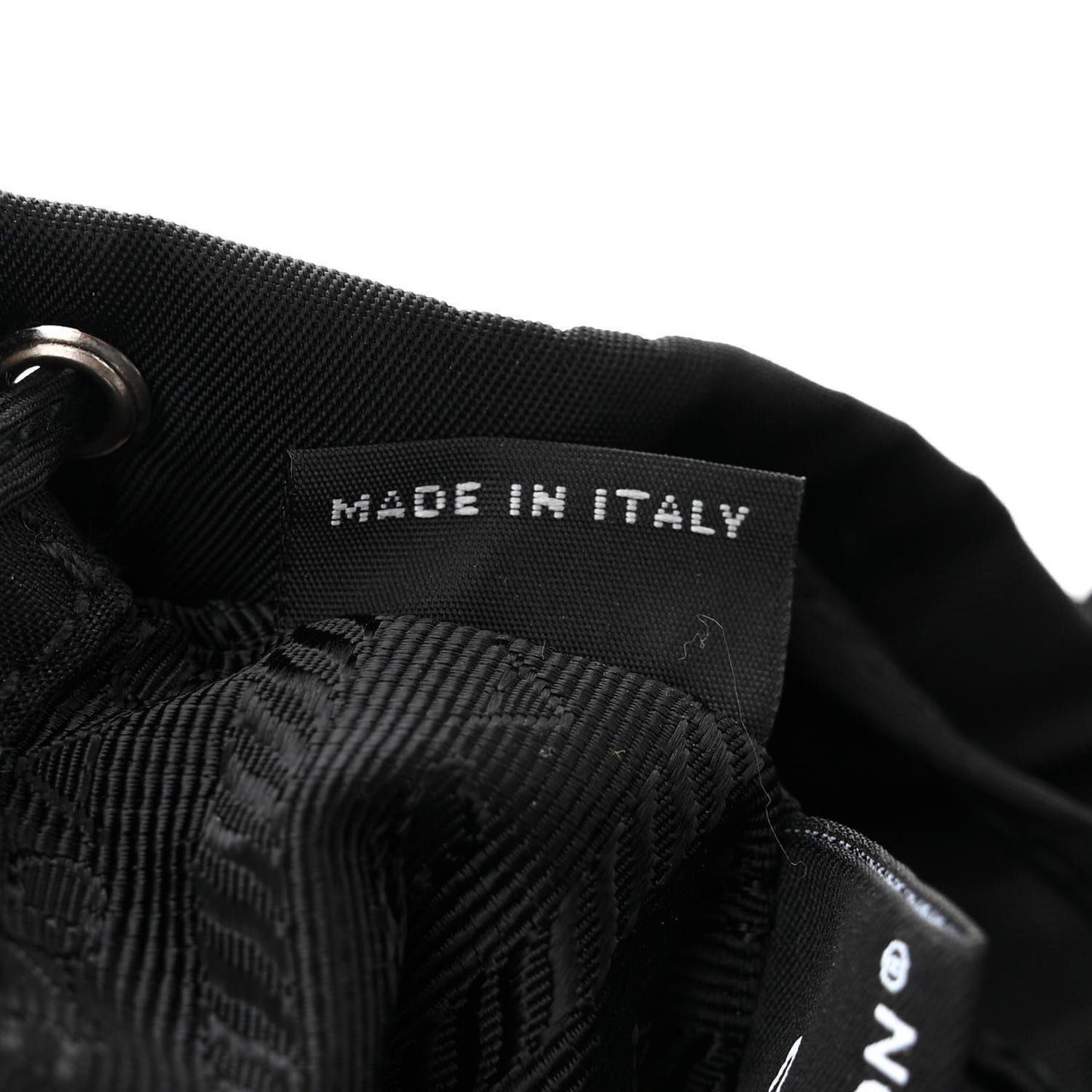 Nylon Vela Mini Crossbody Backpack Black