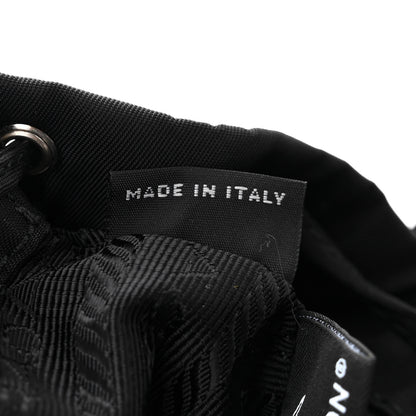 Prada Nylon Vela Mini Crossbody Backpack Black 7 of 14