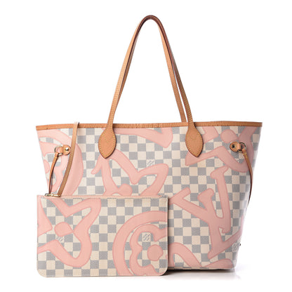 Louis Vuitton Damier Azur Tahitienne Neverfull MM 1 of 14