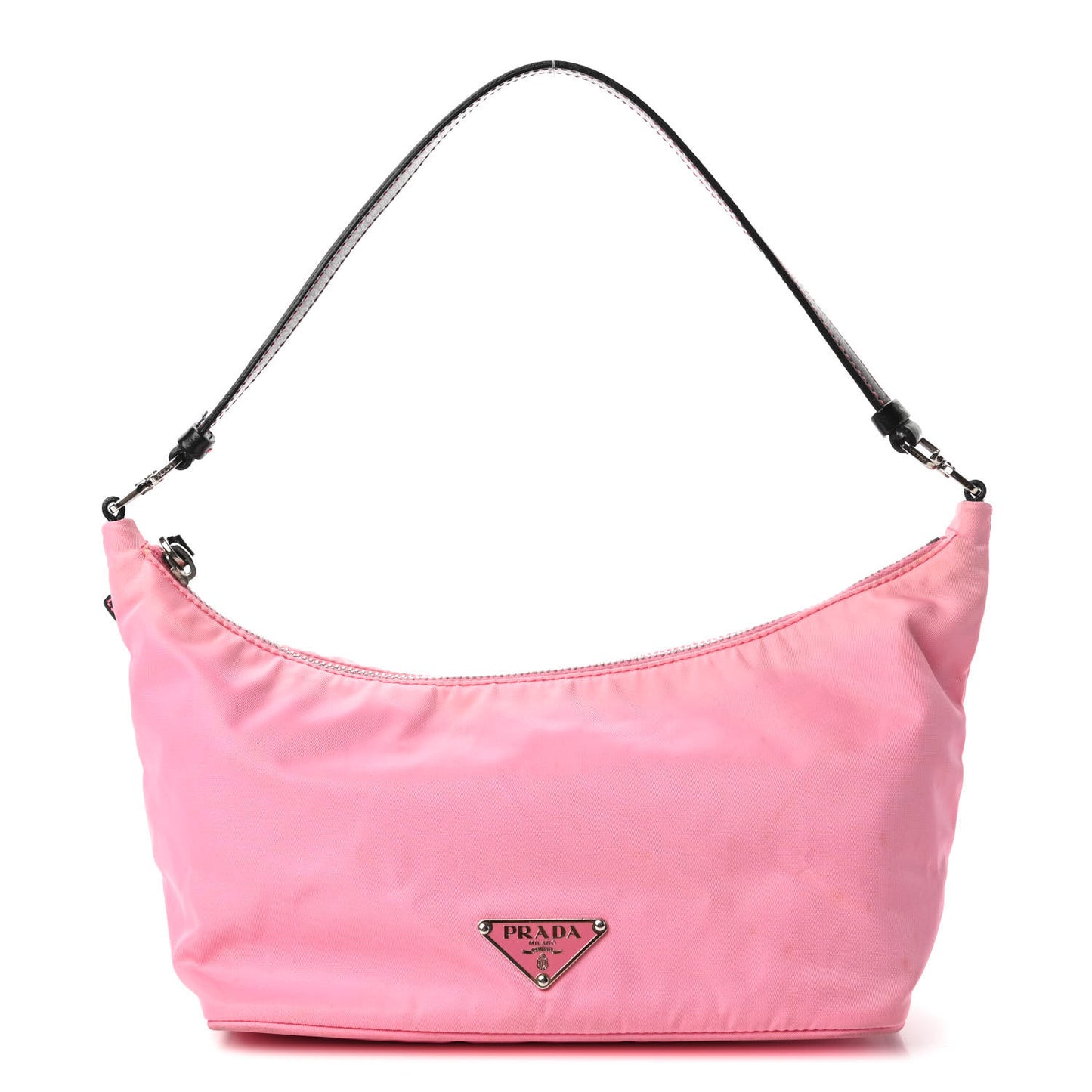 Tessuto Nylon Pochette Bag Begonia