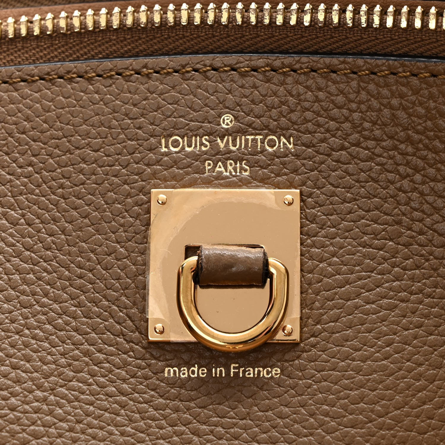Louis Vuitton Taurillon City Steamer MM Sesame Kombu Black 6 of 10